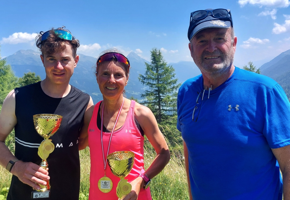 Spannender Zweikampf bei Obergailtaler Berglauf 