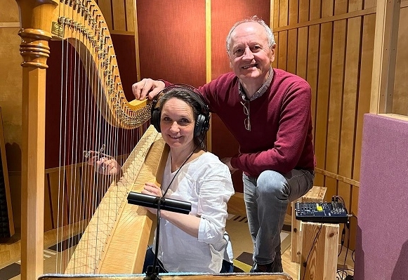 Huby komponierte Harfenmesse