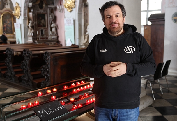 Eine Kerze f&uuml;r die Matura