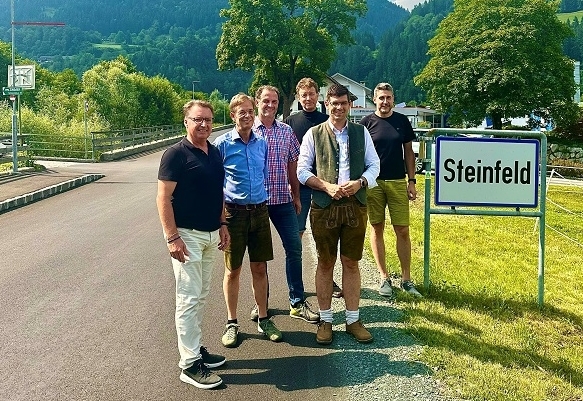 Bahnhofstra&szlig;e Steinfeld: Schlagl&ouml;cher ade!