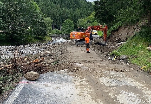 Stra&szlig;enwiederherstellung wird drei Wochen dauern