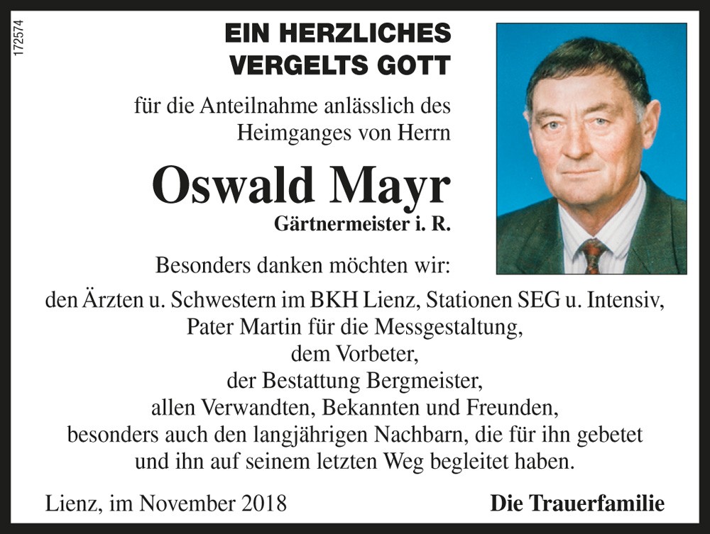Oswald Mayr