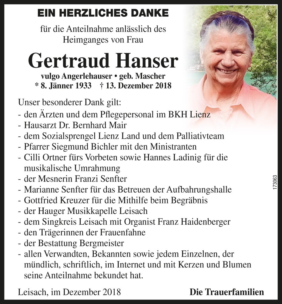 Gertraud Hanser
