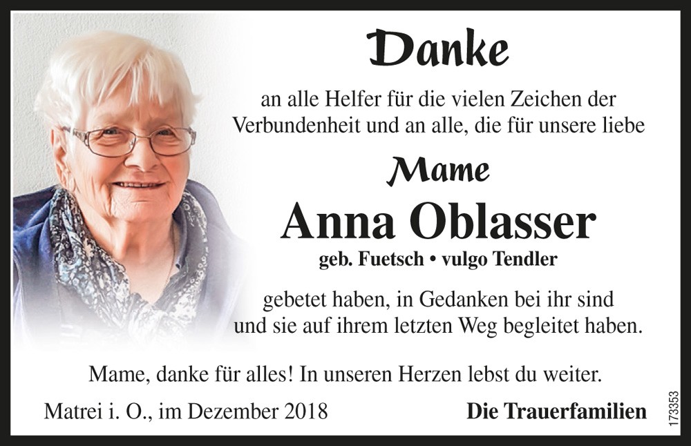 Anna Oblasser