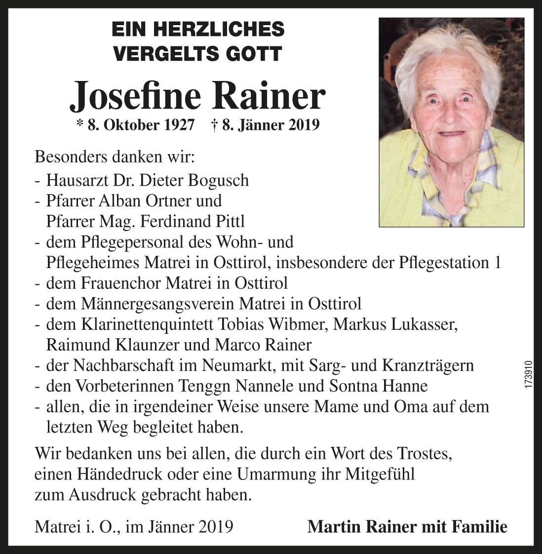 Josefine Rainer