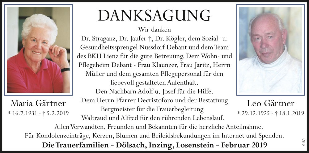 Leopold G&auml;rtner