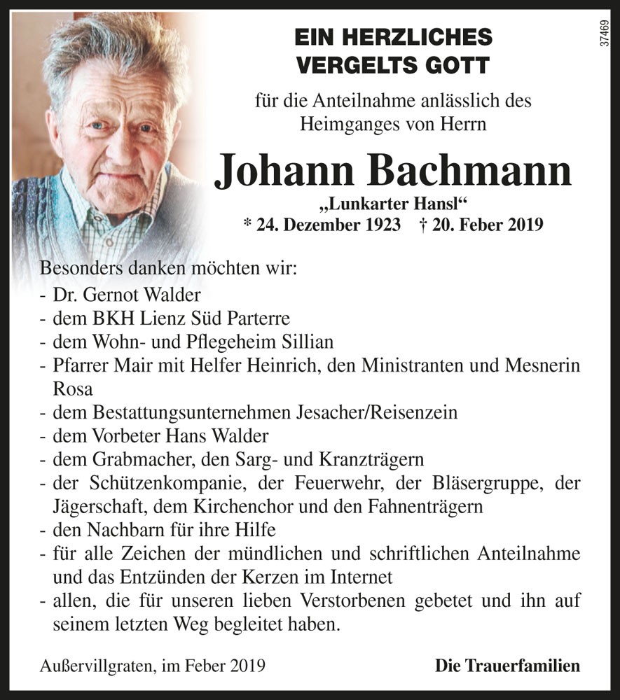 Johann Bachmann