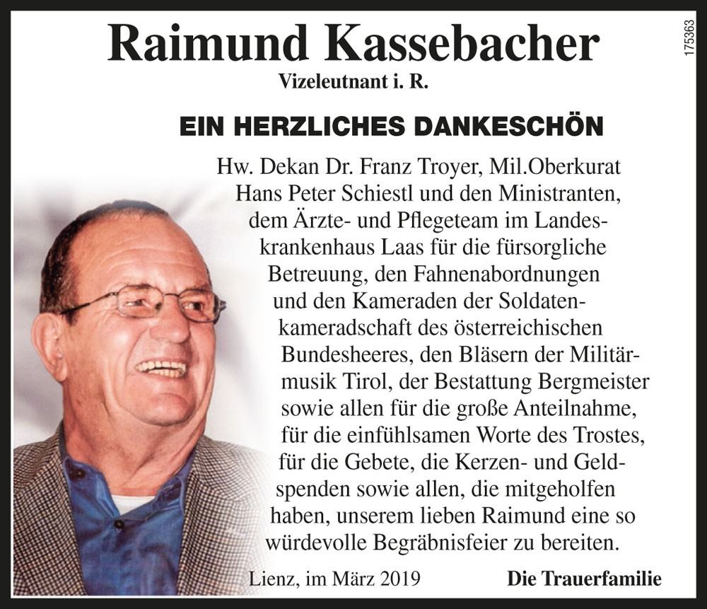 Raimund Kassebacher