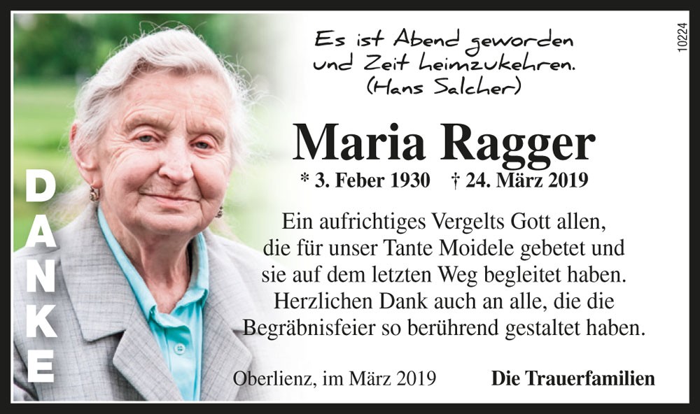 Maria Ragger