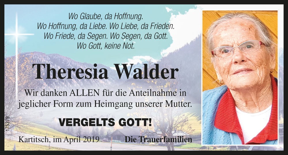Theresia Walder