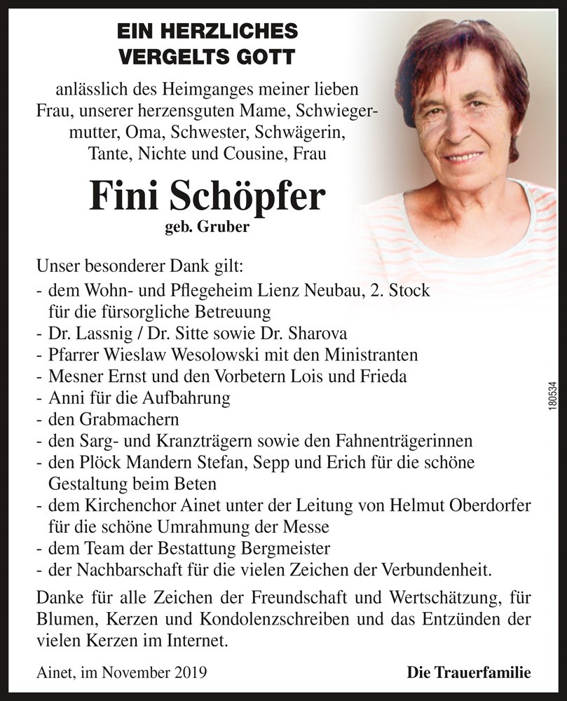 Fini Sch&ouml;pfer