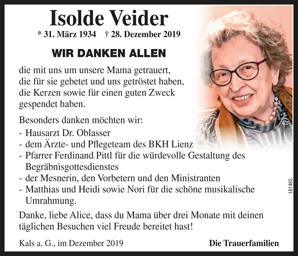 Isolde Veider