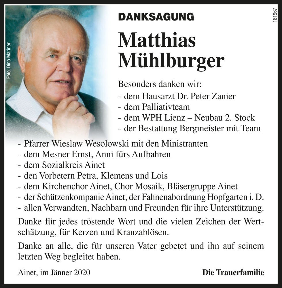 Matthias M&uuml;hlburger