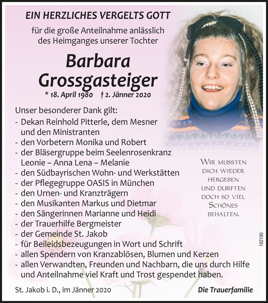 Barbara Grossgasteiger 