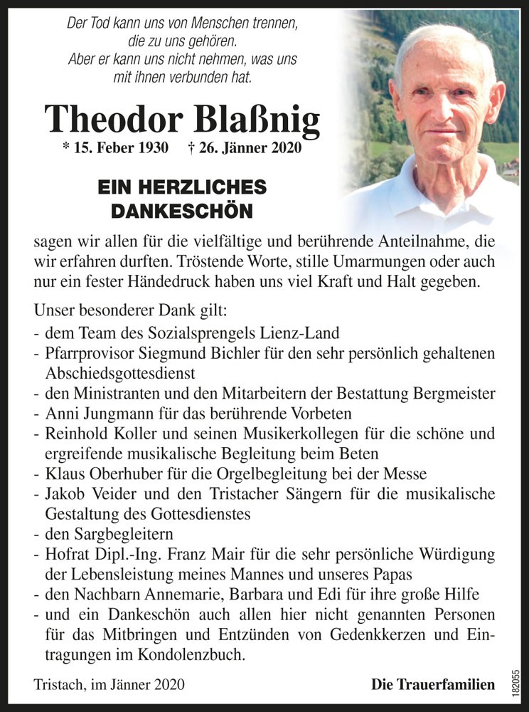 Theodor Bla&szlig;nig