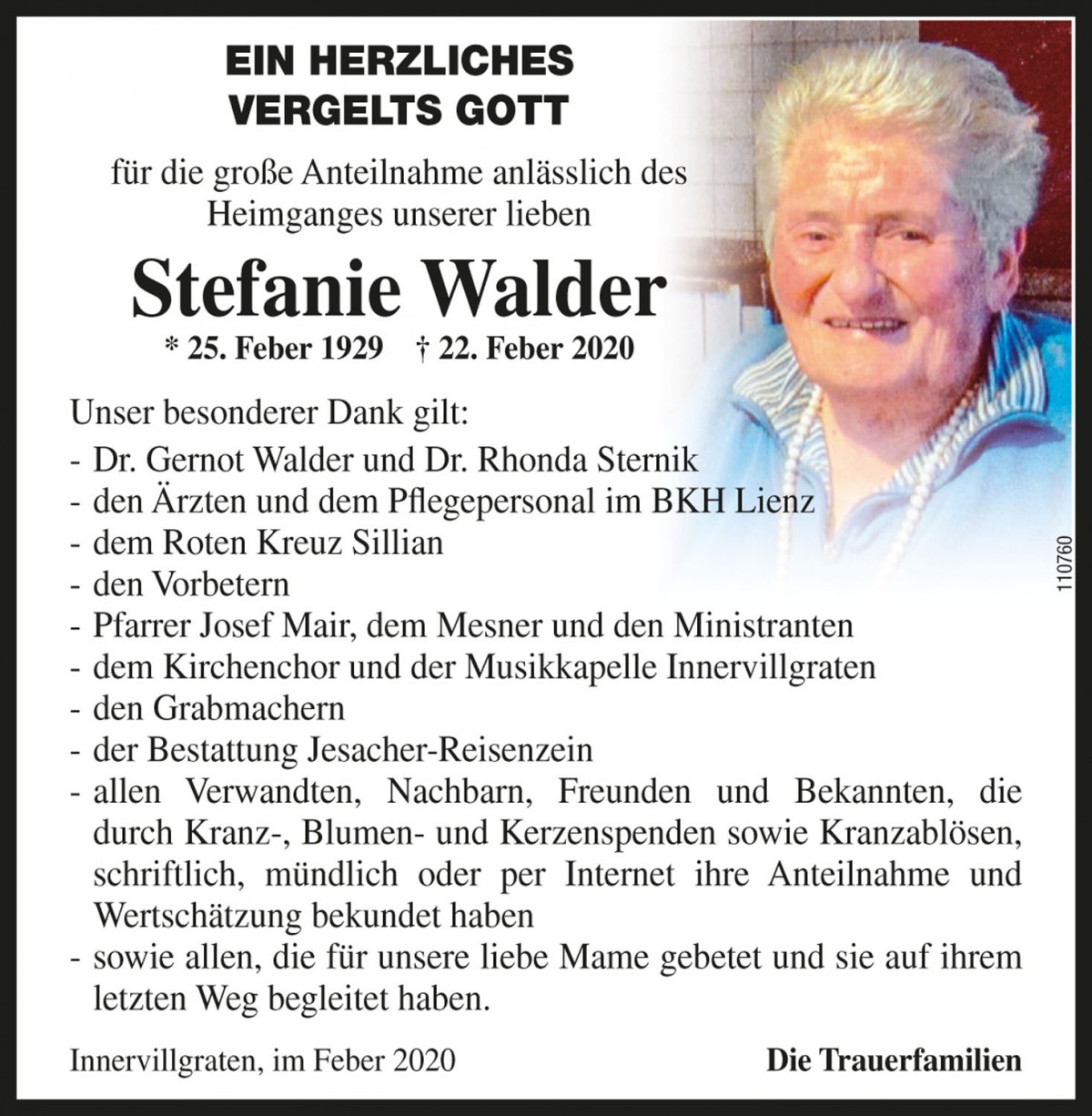 Stefanie Walder, vlg. Binder