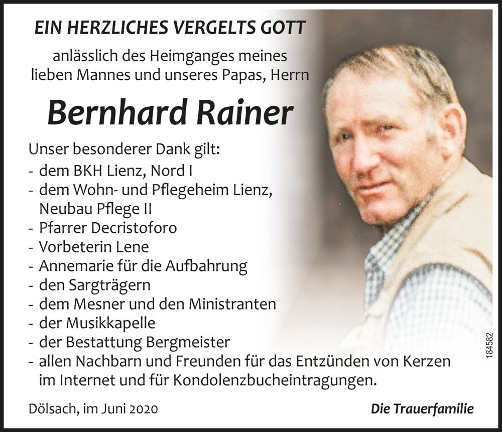 Bernhard Rainer