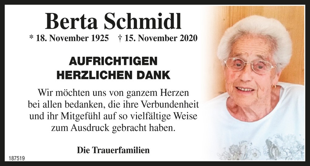 Berta Schmidl
