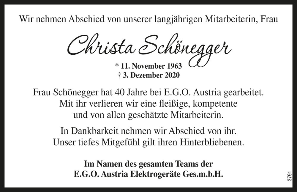 Christa Sch&ouml;negger