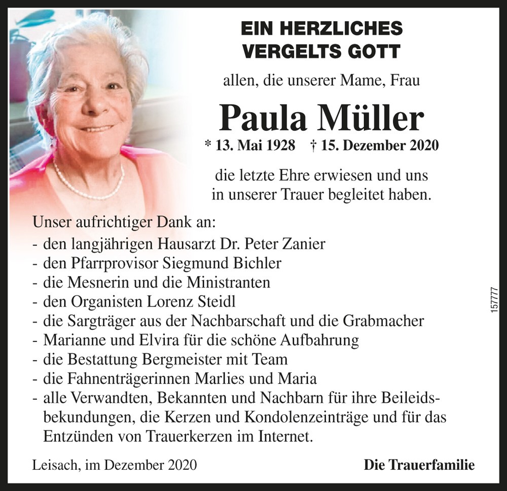 Paula M&uuml;ller