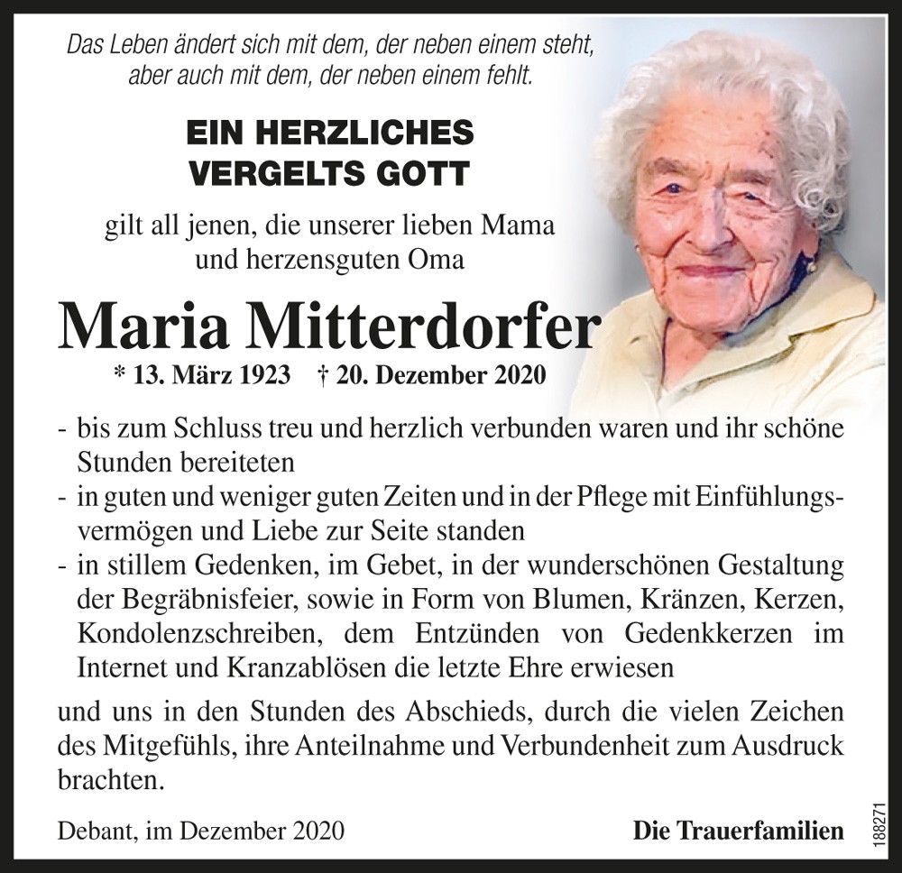 Maria Mitterdorfer