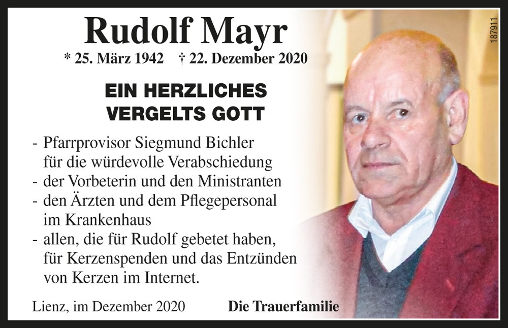 Rudolf Mayr