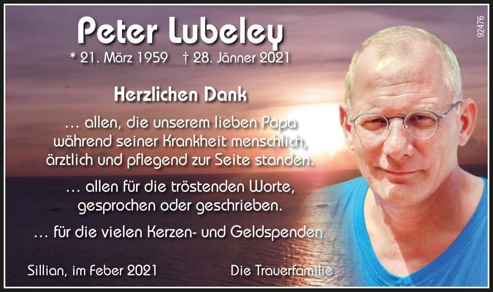 Peter Lubeley 