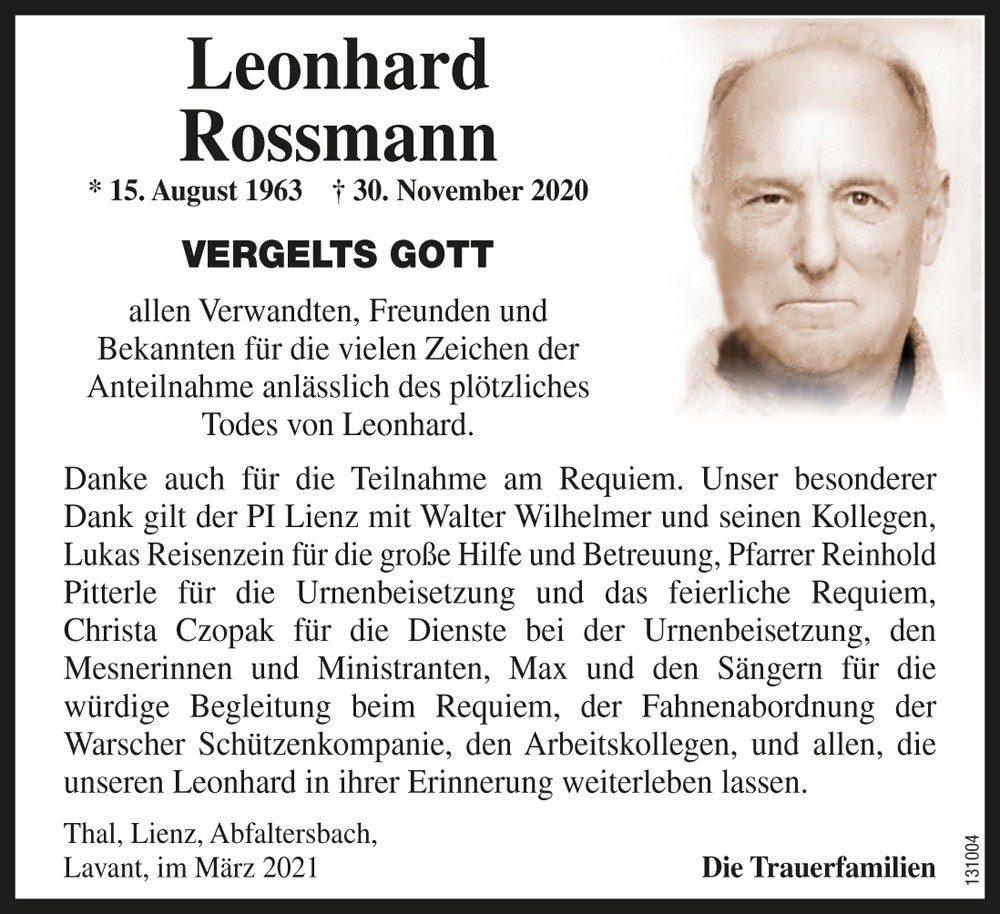 Leonhard Rossmann