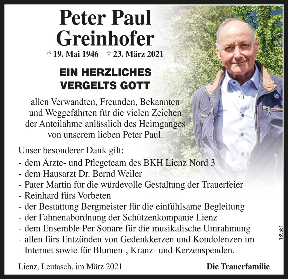 Peter-Paul Greinhofer