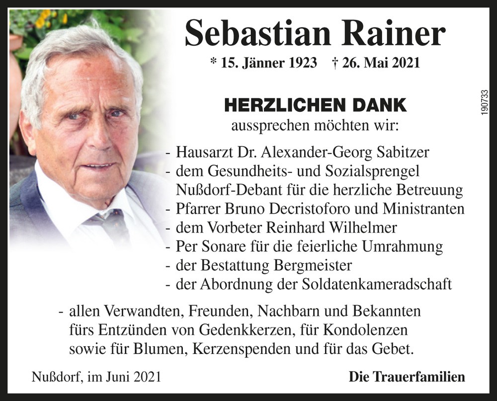 Sebastian Rainer