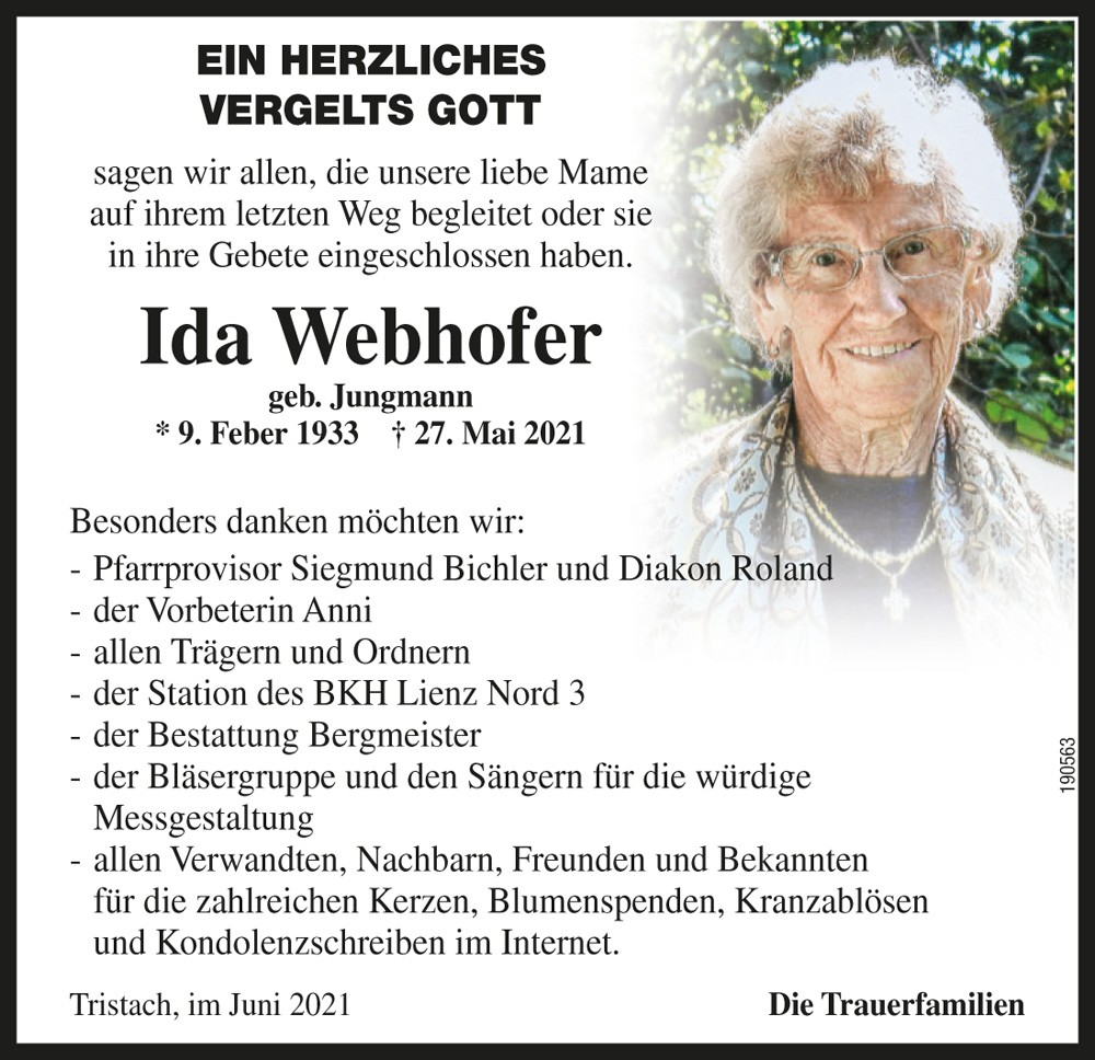 Ida Webhofer