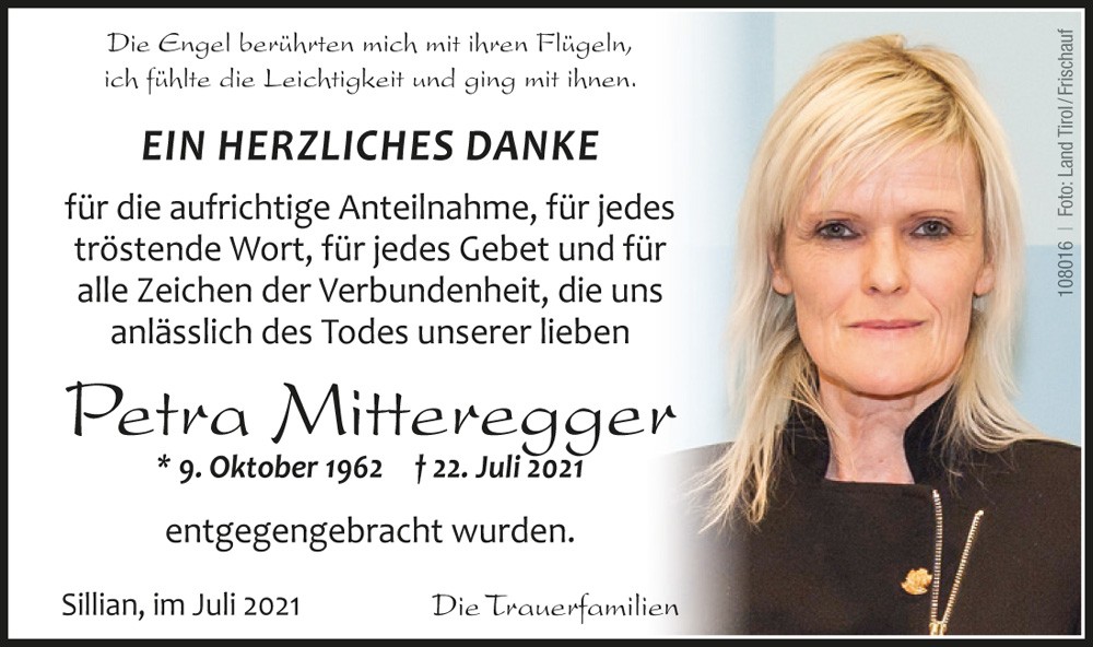 Petra Mitteregger, geb.Lanser