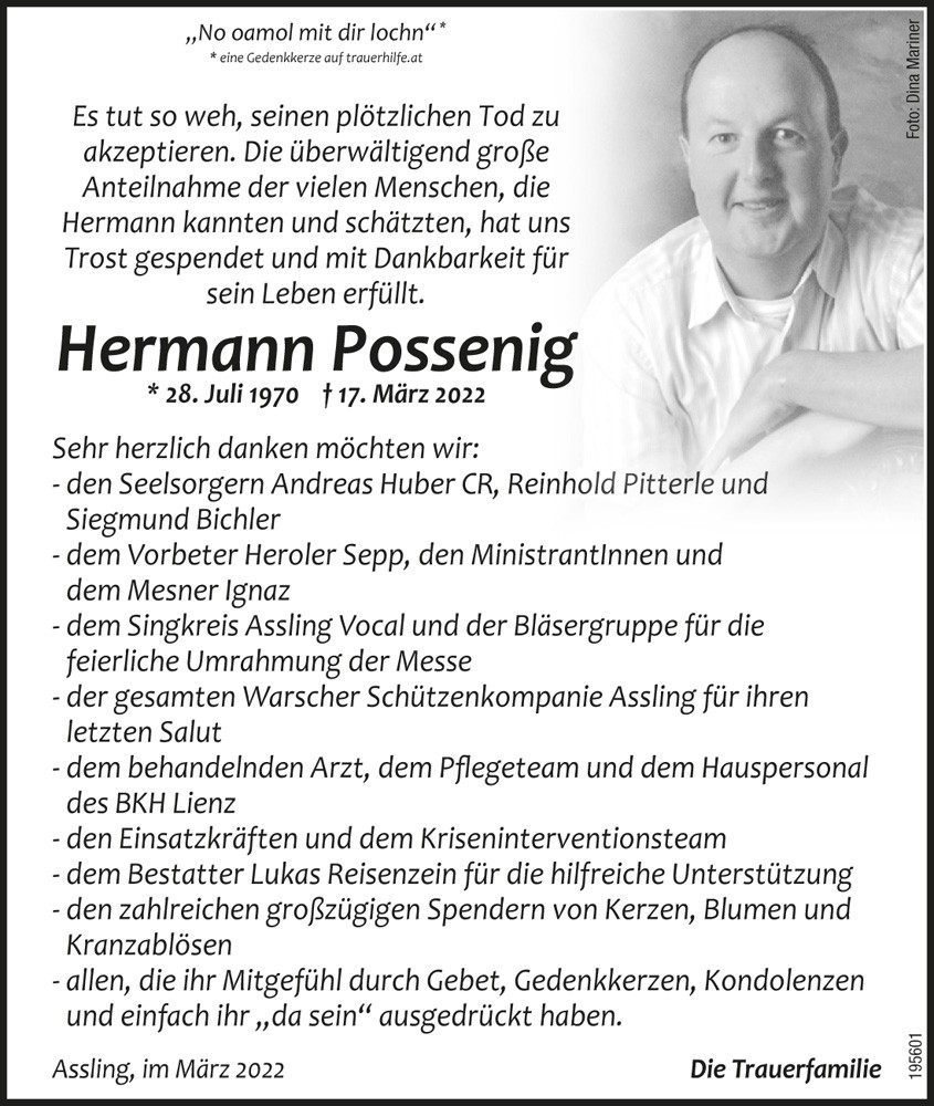 Hermann Possenig, vlg. Gebreiter