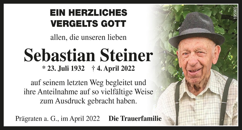 Sebastian Steiner vlg. Roana Woschtl 