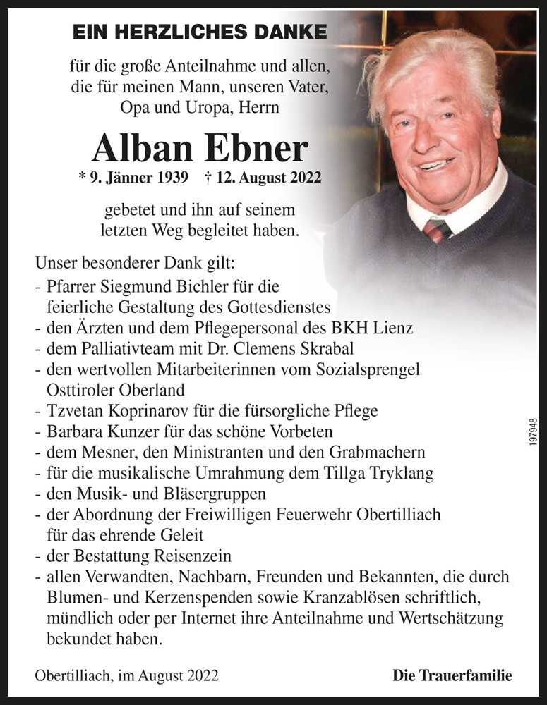 Alban Ebner, vlg. Roda