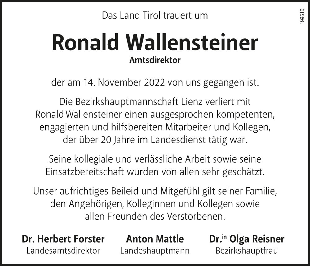 Ronald Wallensteiner