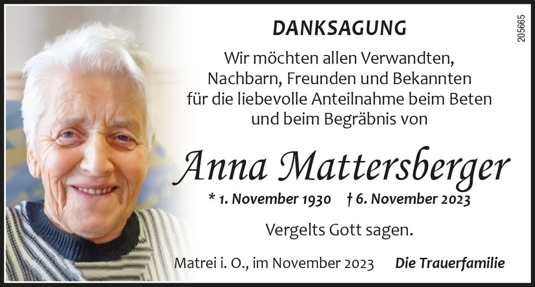 Anna Mattersberger