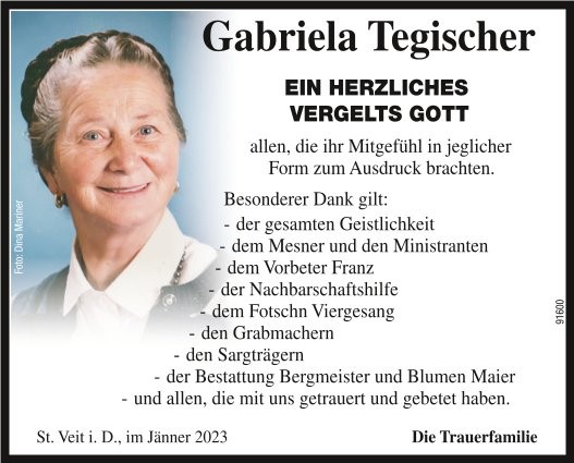 Gabriela Tegischer