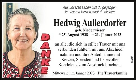 Hedwig Au&szlig;erdorfer