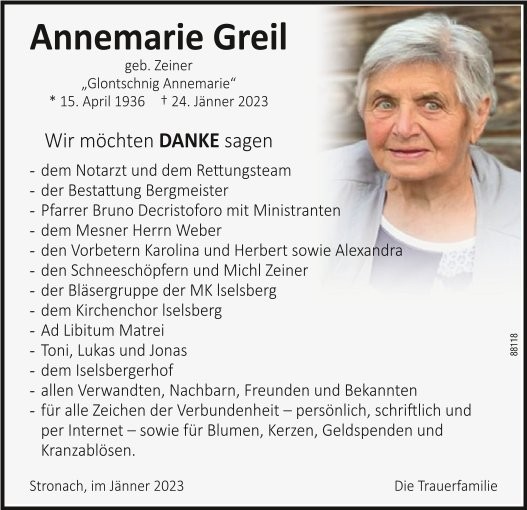 Annemarie Greil
