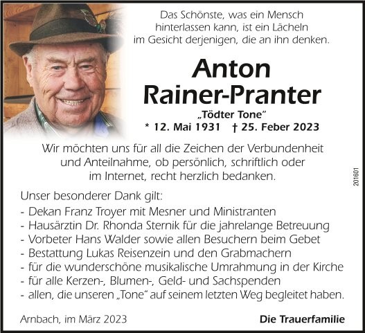 Anton Rainer-Pranter