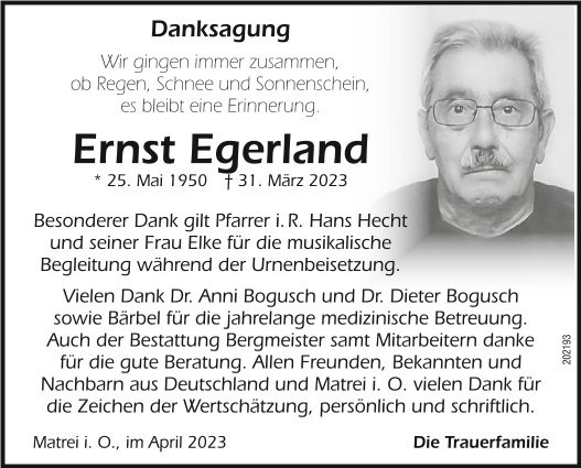 Ernst Egerland
