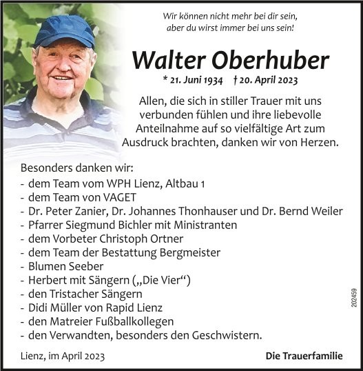 Walter Oberhuber