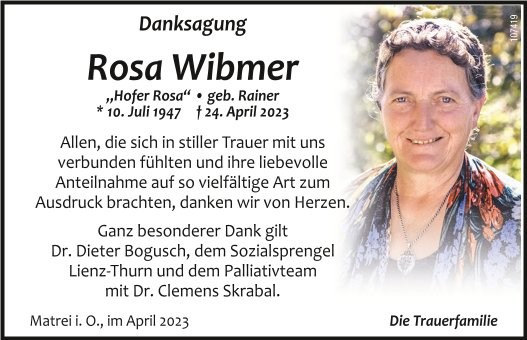 Rosa Wibmer