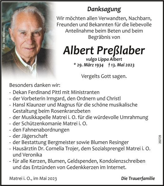 Albert Pre&szlig;laber