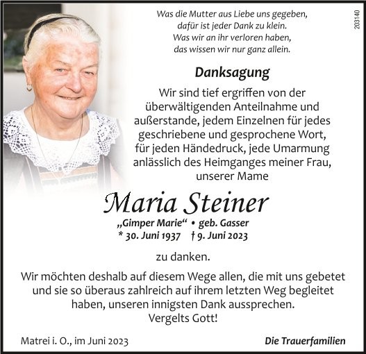 Maria Steiner