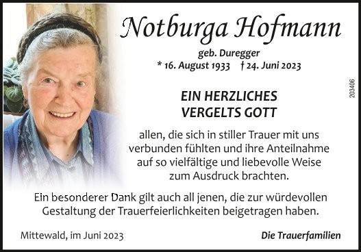 Notburga Hofmann