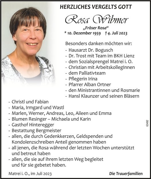 Rosa Wibmer