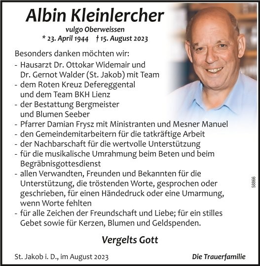 Albin Kleinlercher