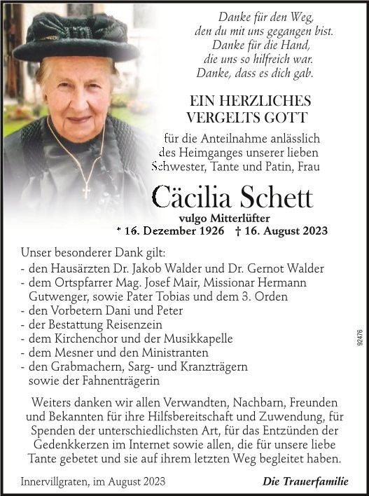 C&auml;cilia Schett
